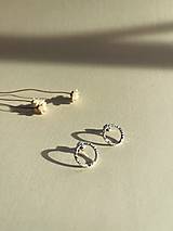 Náušnice - Náušnice KRUHY tepané - 17074406_