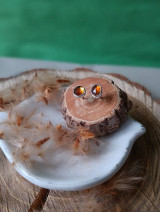 Náušnice - Napichovacie náušnice s citrínmi - 17078105_