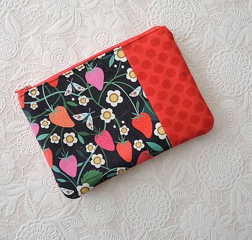 Taštičky - Taštička Jahôdky - 17075650_