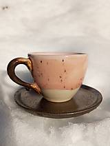 Nádoby - Espresso ružové II :o)- - 17078188_
