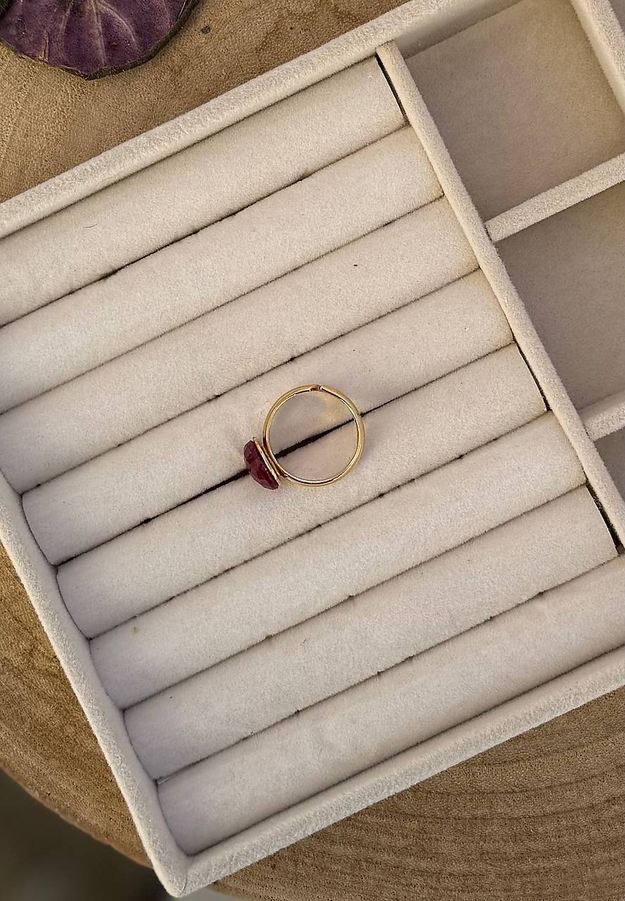 Prsteň Lásky a Životnej energie - Rubín 