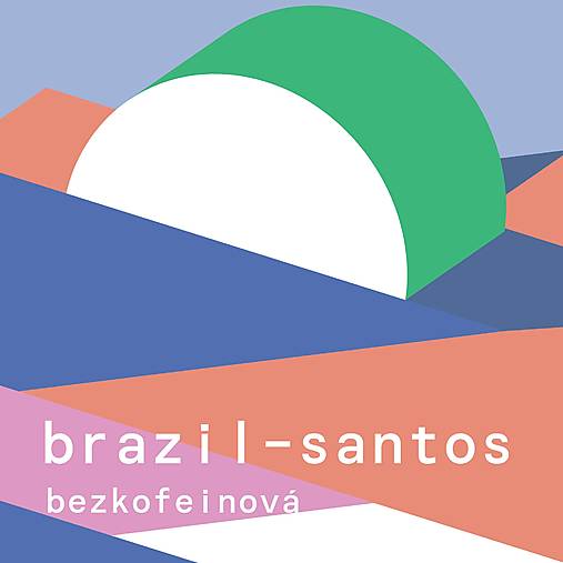 Káva 2A roastery Brazil - Santos Bezkofeínová (200 g)