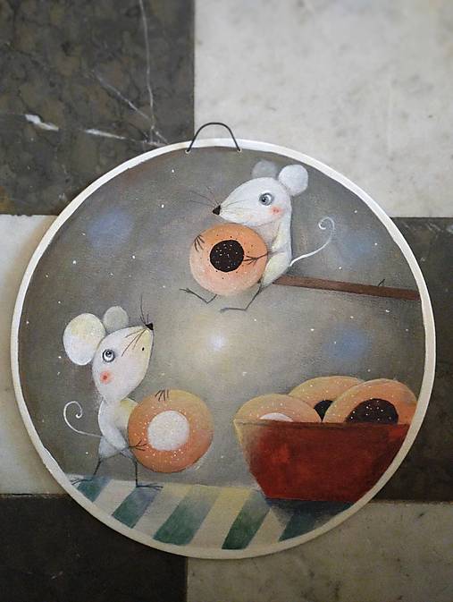 Obrazy - Ti si vezmi tvarohový a ja makový.. - 17079799_