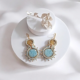 Náušnice - Šujtášové náušnice PLESOVKY V. - 17080262_