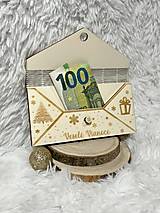 Papiernictvo - Vianočná obálka na peniaze - 17081856_
