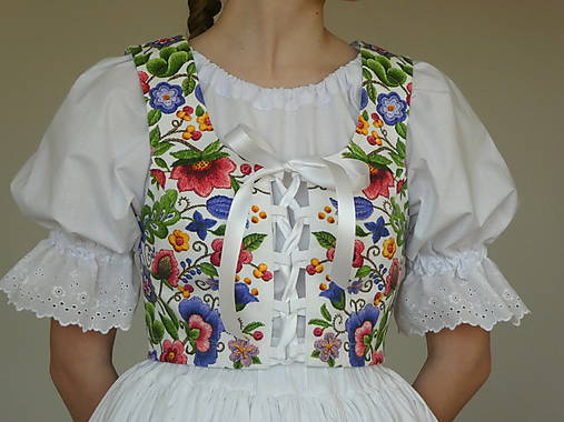 Vesty - Lajblík Farebný folklór - 17085461_