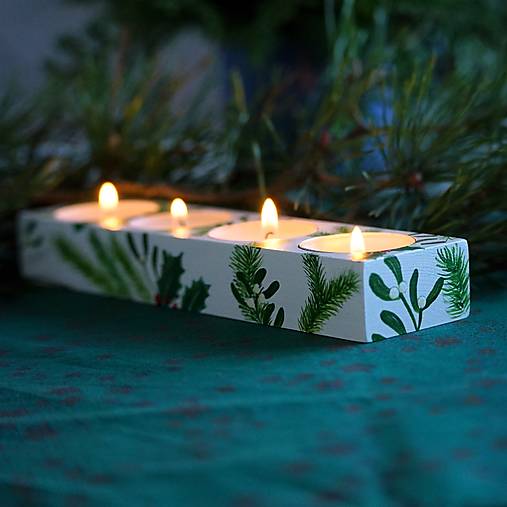Svietidlá - Adventný svietnik - 17083111_
