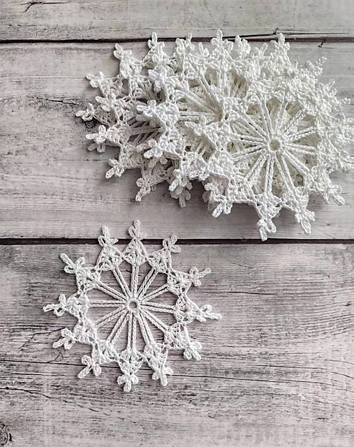 Dekorácie - ***Snehové vločky*** - 17084121_