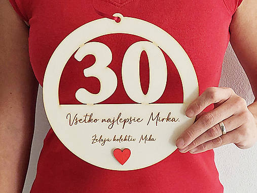 Narodeninová medaila 20cm