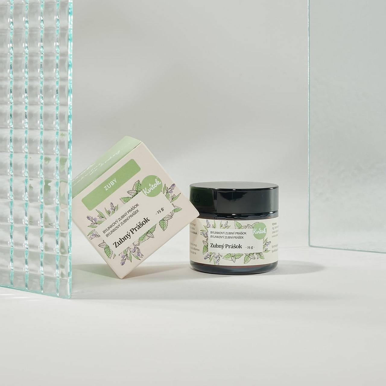 Bylinkový zubný prášok Kvitok (25 g)