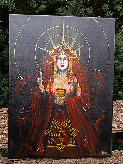 Obrazy - BABALON - obraz original - 17091290_