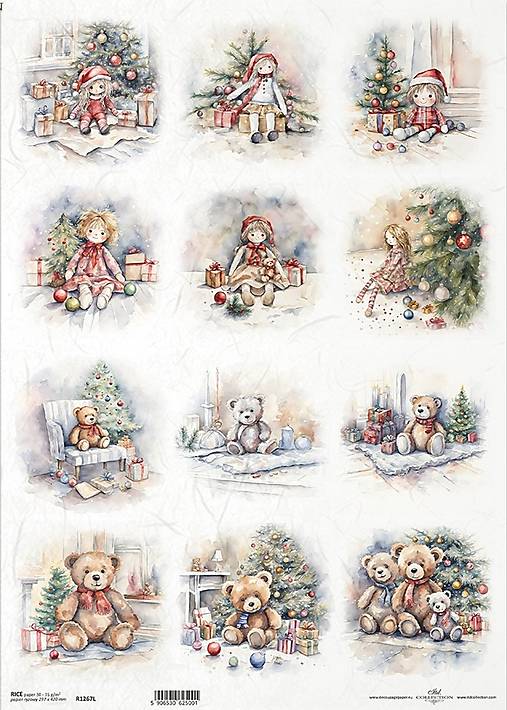 Papier - Ryžový papier R1267L/ A3 - 17095808_