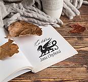 Papiernictvo - Pečiatka EX LIBRIS Drak - 17096907_
