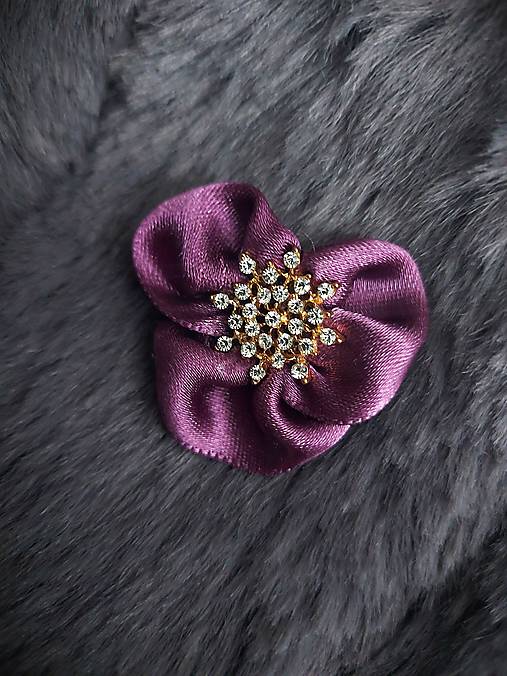 Brošne - Brošňa Fialka de Luxe - 17101255_