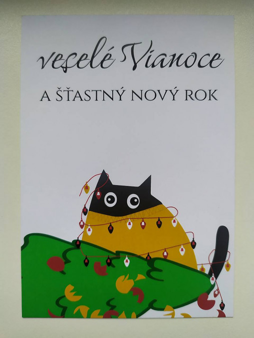 Papiernictvo - Humorná vianočná pohľadnica - A6 - 17099007_