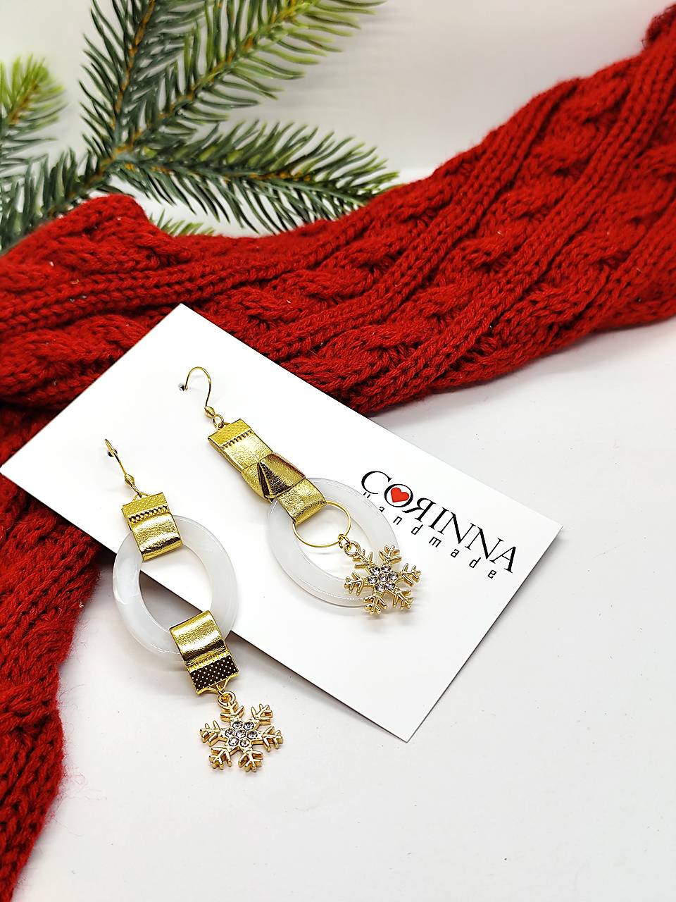 Asymetrické náušnice "Karin"