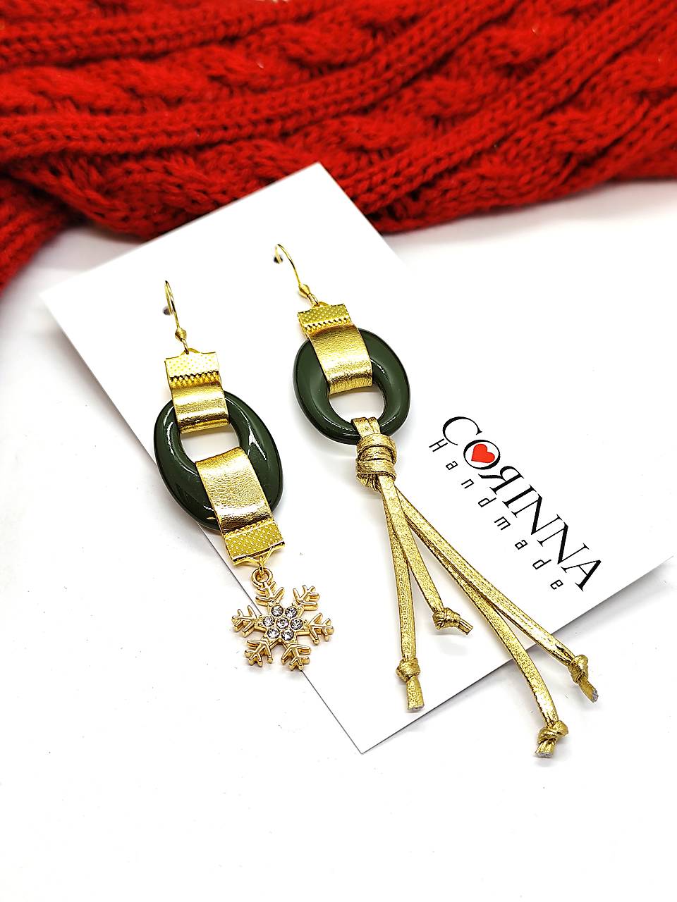 Asymetrické náušnice "Bea"