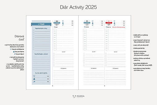 Diár Activity 2025