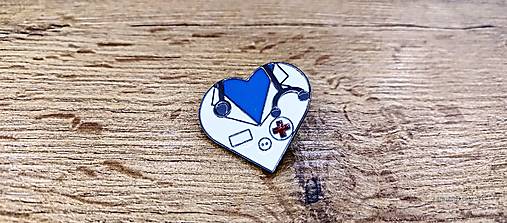 Galantéria - Aplikácia ozdobná - Srdce doktorské - 17102208_