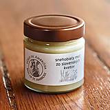 Včelie produkty - snehobiely med zo slovenských kvetov (250g) - 17101739_