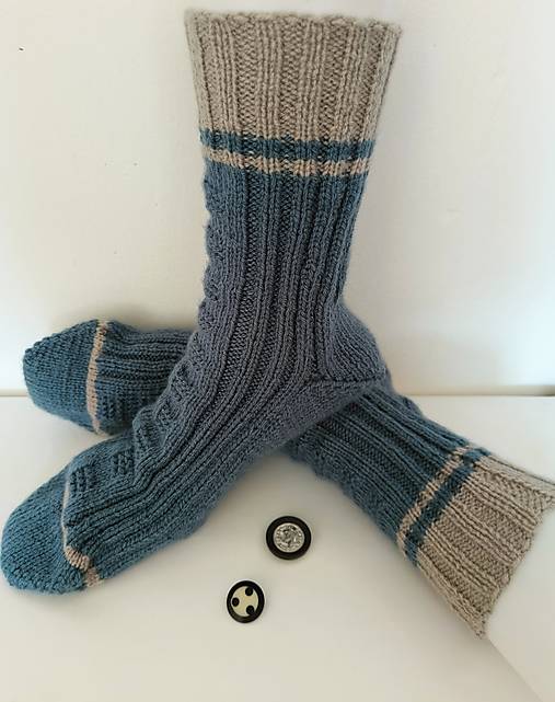 Ponožky, pančuchy, obuv - Pánske ponožky 43-45 - 17102116_