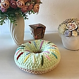 Hračky - * malý DONUT * pastelovozelený : z Puffy Fine - 17106515_