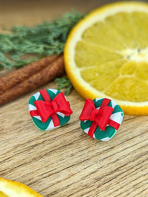 Sady šperkov - Vianočné darček náušnice - 17107789_