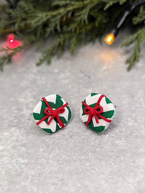 Sady šperkov - Vianočné darček náušnice - 17107811_