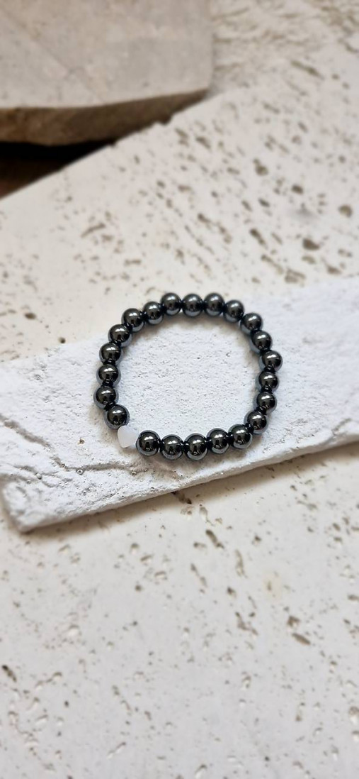 Náramky - Náramok Hematit  - 17104779_