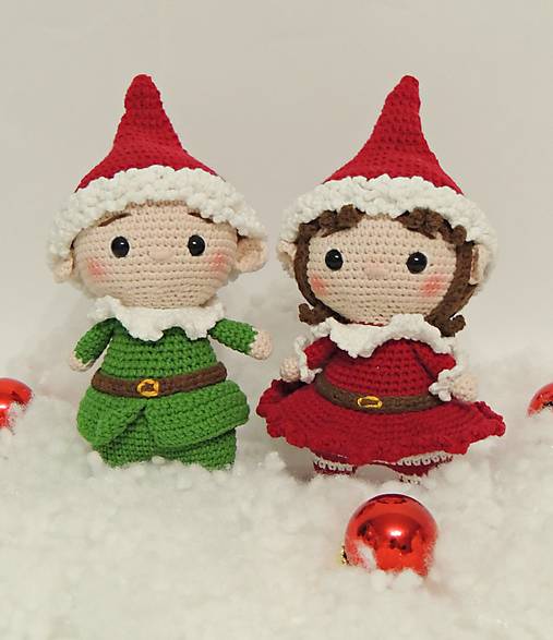 Hračky - Vianočný škriatkovia - 17110644_