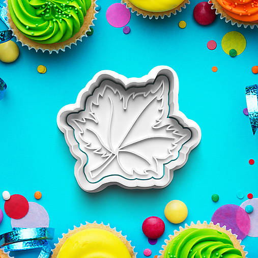 Príbory, varešky, pomôcky - Vykrajovátko s pečiatkou Jeseň 684 (1ks Vykrajovačka s pečiatkou 684-1) - 17110373_