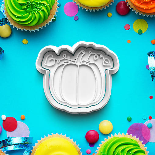 Príbory, varešky, pomôcky - Vykrajovátko s pečiatkou Jeseň 684 (1ks Vykrajovačka s pečiatkou 684-2) - 17110374_