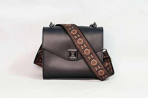 Iné tašky - Folk popruh na kabelku z autorskej dizajnovej látky  (Vzor č. 23 - Región Podpoľanie - Detva) - 17116059_