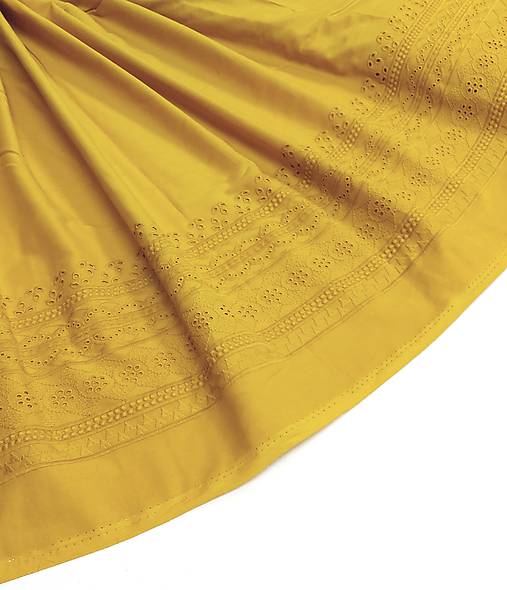 Textil - Popelín s bordúrou - 17115735_