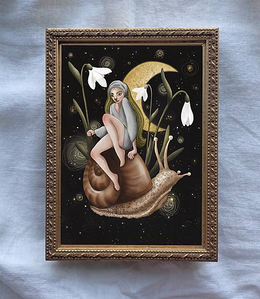 Kresby - Prit Sidhé - keltská víla prírody - 17116235_