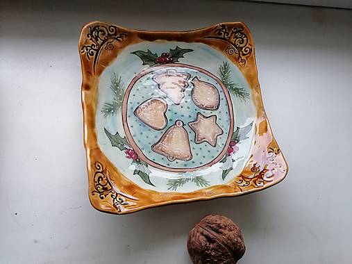 Nádoby - keramika tacka...  - 17113871_