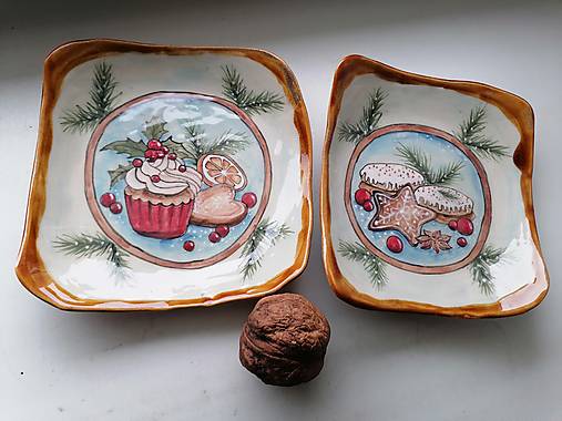 Nádoby - keramika tacka...  - 17113895_