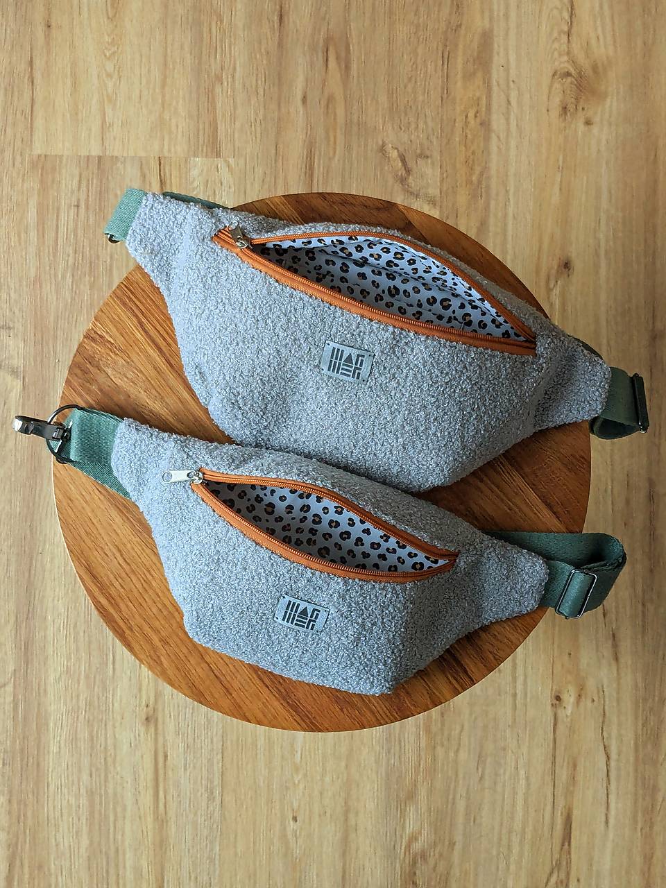 Ľadvinka teddy - šedá