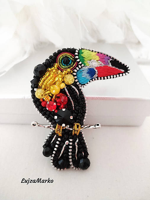 Brošne - Tukan  - 17112857_