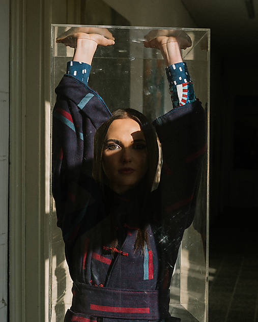 Bundy a kabáty - Indigo geometri  AO - 17119300_