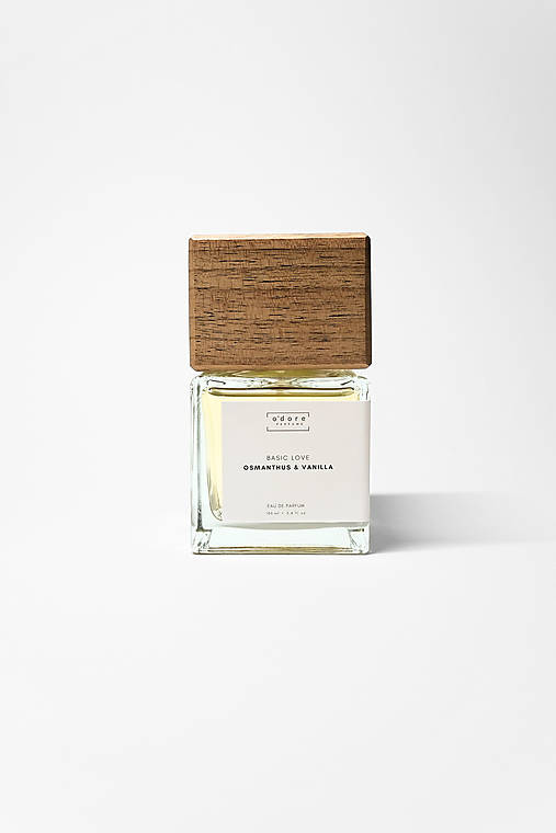 Telová kozmetika - o'dore Eau de parfum BASIC LOVE Osmathus & Vanilla 100 ml - 17117125_