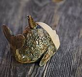 Sochy - zlatá rybka - 17118319_