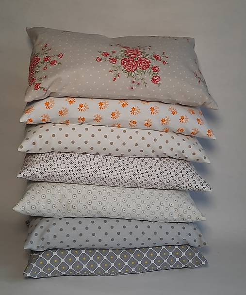 Úžitkový textil - Pohánkový vankúšik s obliečkou - 17124856_