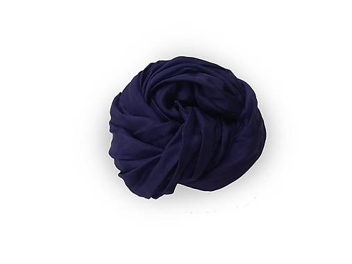 Šály a nákrčníky - "dark purple" hodvábny šál skladom - 17123731_