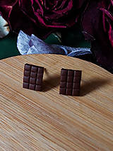  - Čokoládové náušnice CHOCOLATE - 17127795_