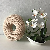 Hračky - * malý DONUT * pastelovozelený : z Puffy Fine - 17126985_