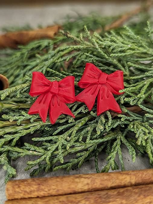 Sady šperkov - Vianočné mašľa - 17126358_