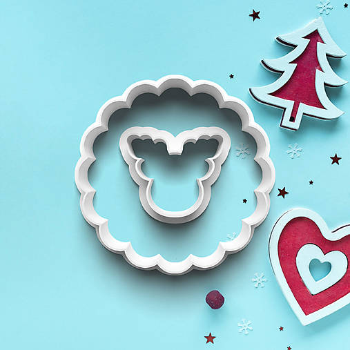 Príbory, varešky, pomôcky - Linecké – Sada vykrajovatiek 5ks (Linecké – Sada vykrajovatiek 2ks) - 17128371_