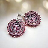 Náušnice - Soutache náušnice Aya  - 17131902_