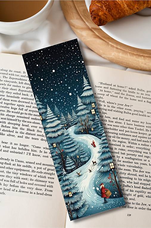 Papiernictvo - Záložky - Vianoce - 17132310_